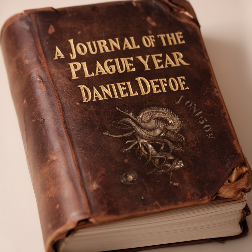 AI-generated illustration of A Journal of the Plague Year