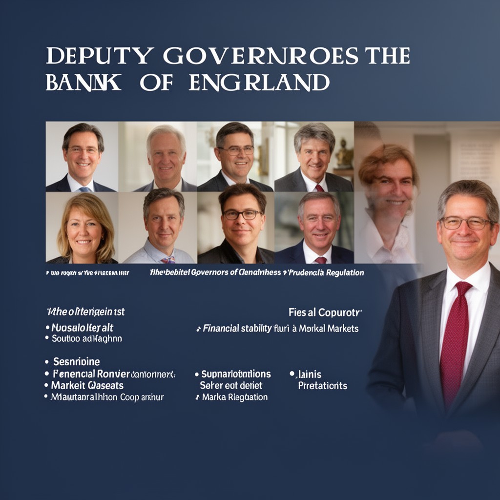 AI-generated illustration of Deputy Governors of the Bank of England