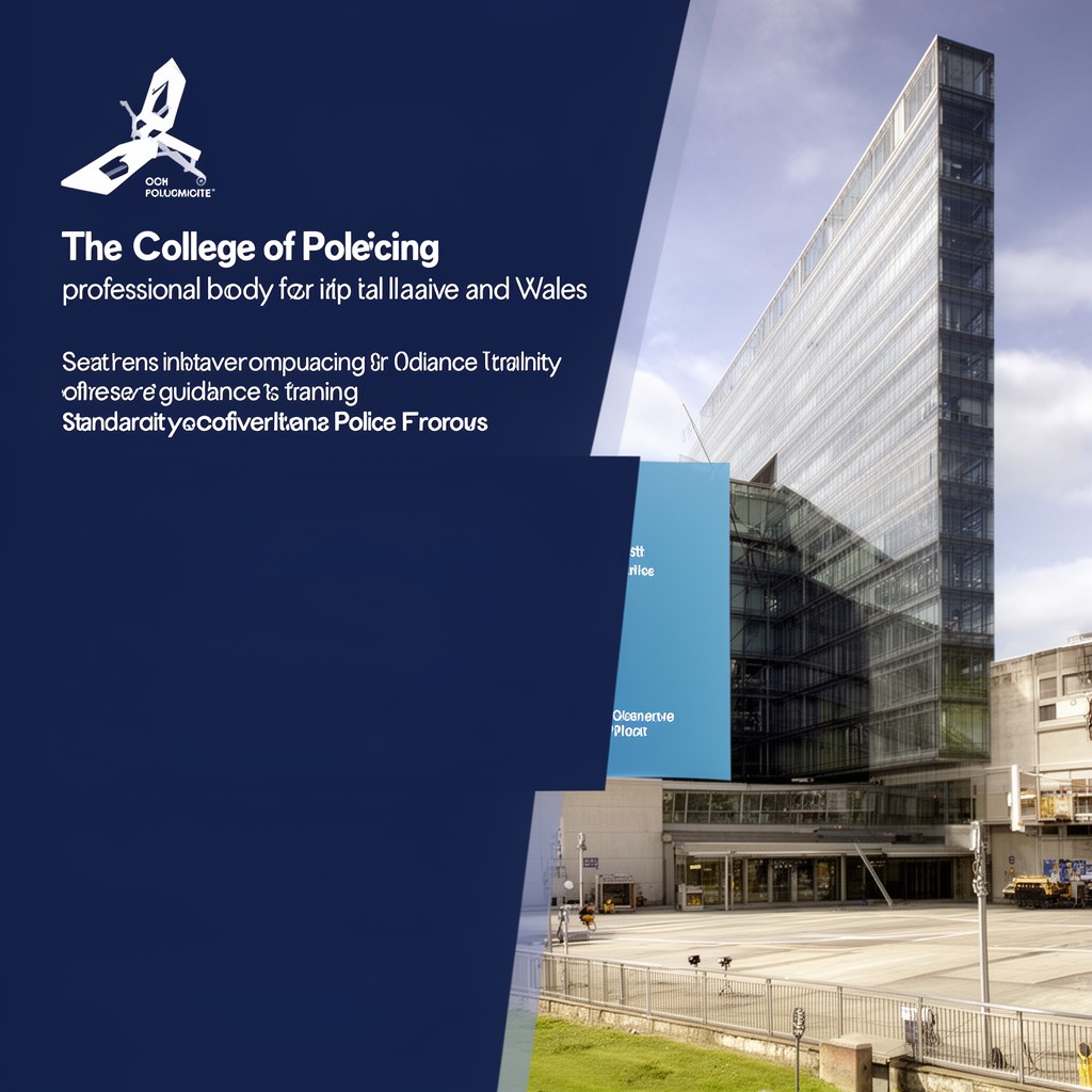 AI-generated illustration of College of Policing