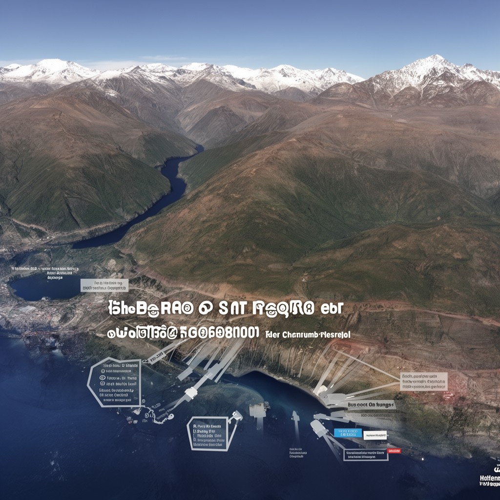 AI-generated illustration of Peru–Chile Trench region