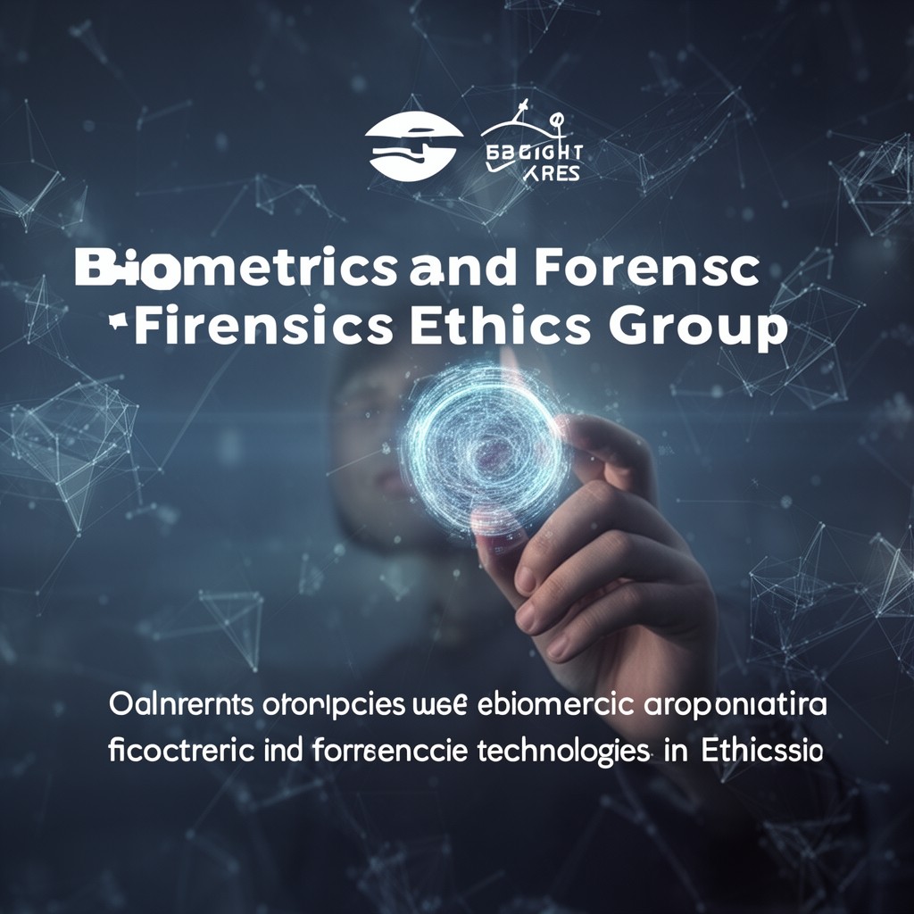 AI-generated illustration of Biometrics and Forensics Ethics Group