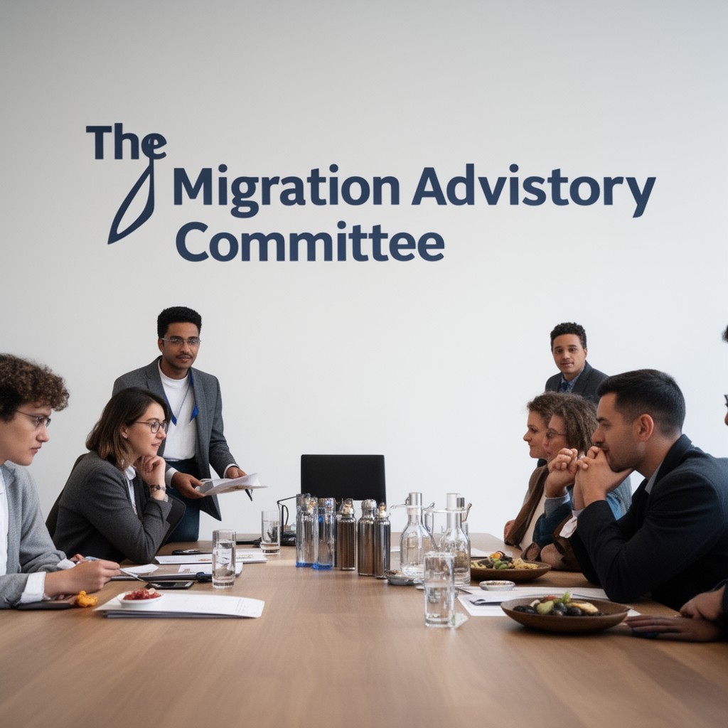 AI-generated illustration of Migration Advisory Committee