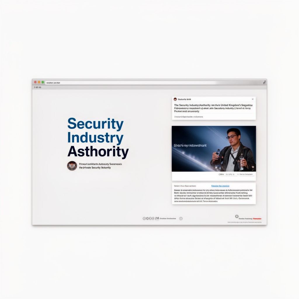 AI-generated illustration of Security Industry Authority