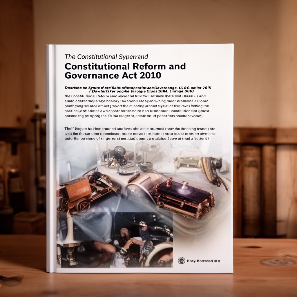 AI-generated illustration of Constitutional Reform and Governance Act 2010
