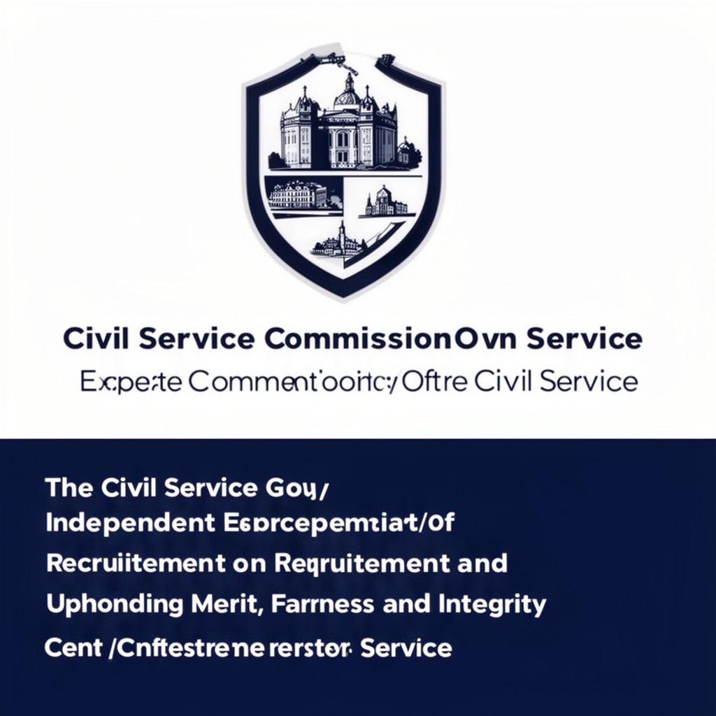 AI-generated illustration of Civil Service Commission