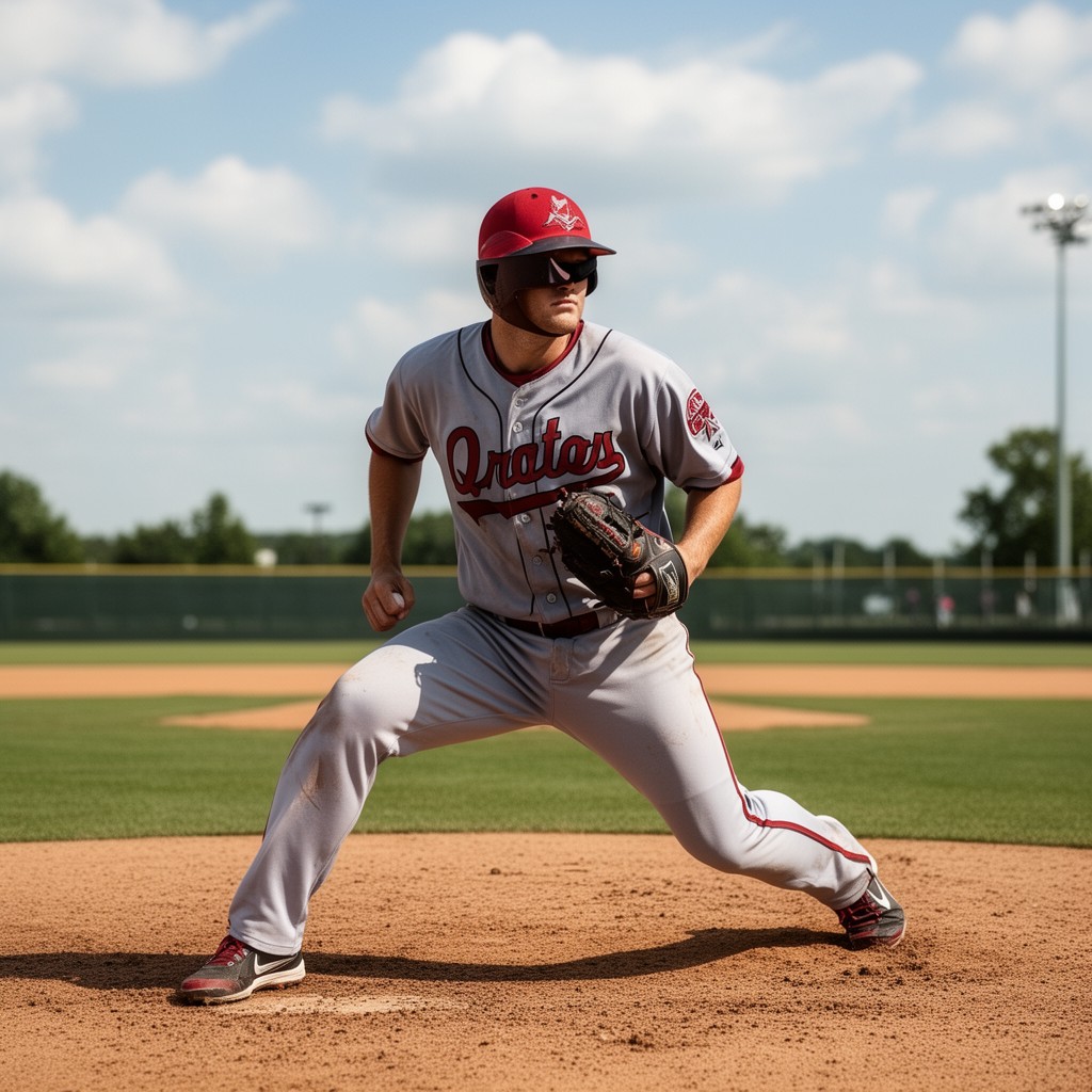 AI-generated illustration of Major League Baseball