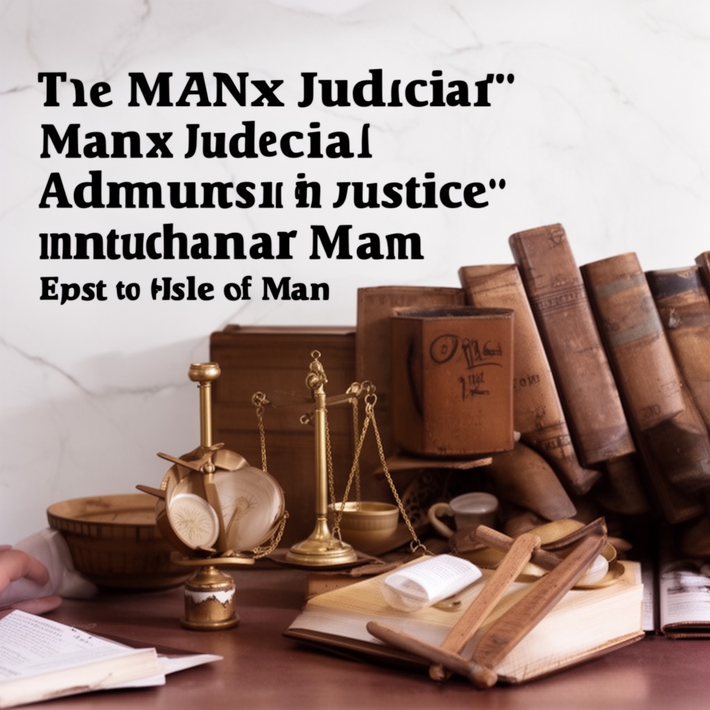 AI-generated illustration of Manx judiciary