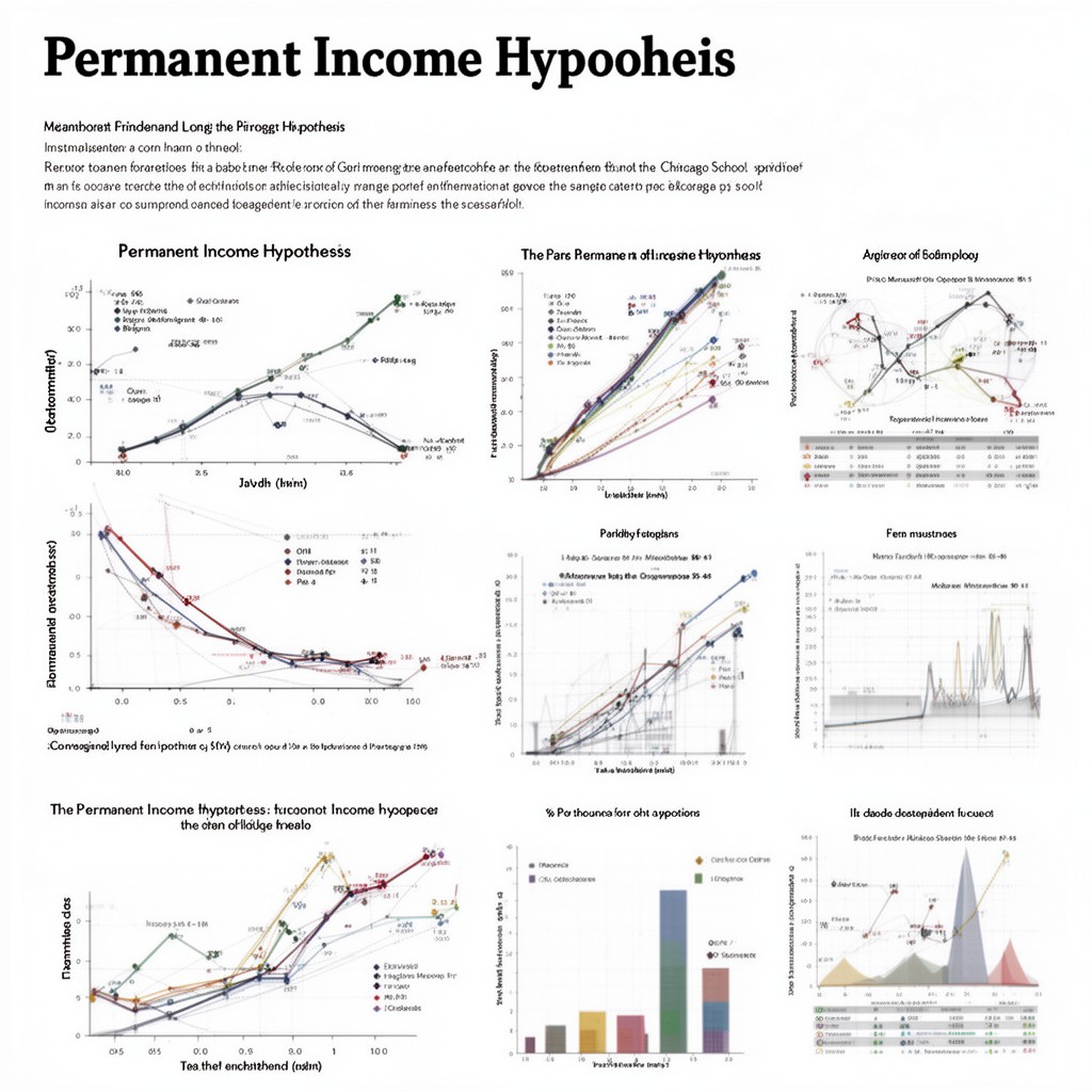AI-generated illustration of permanent income hypothesis