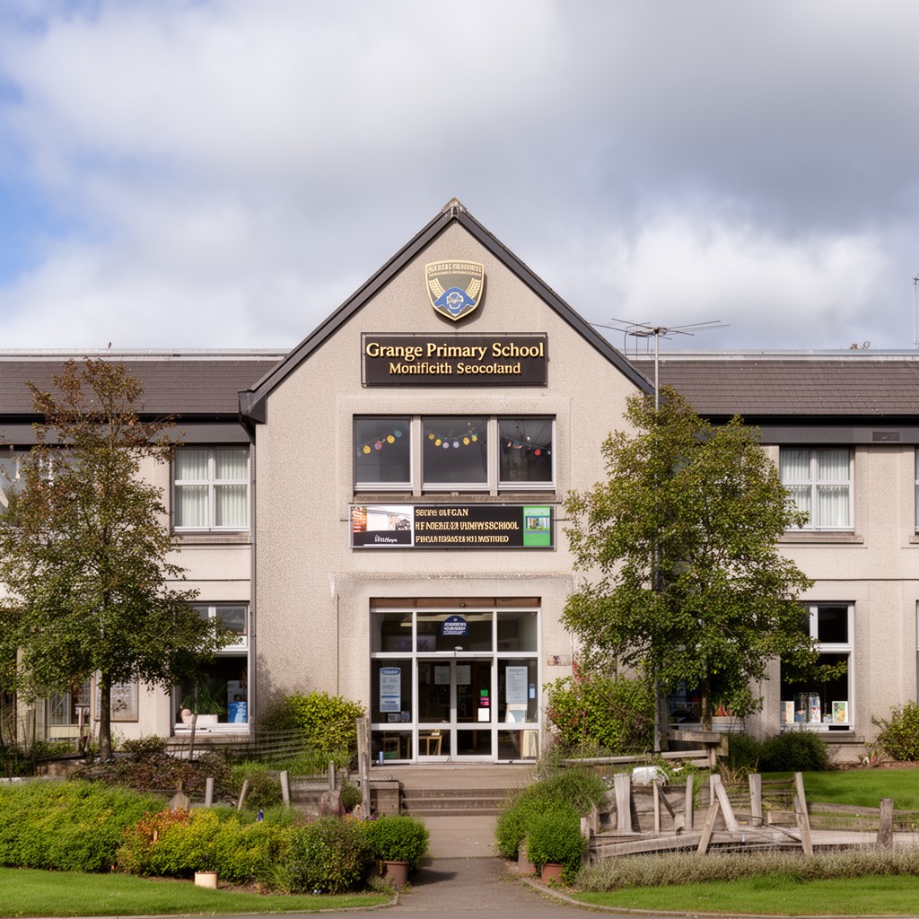 AI-generated illustration of Grange Primary School