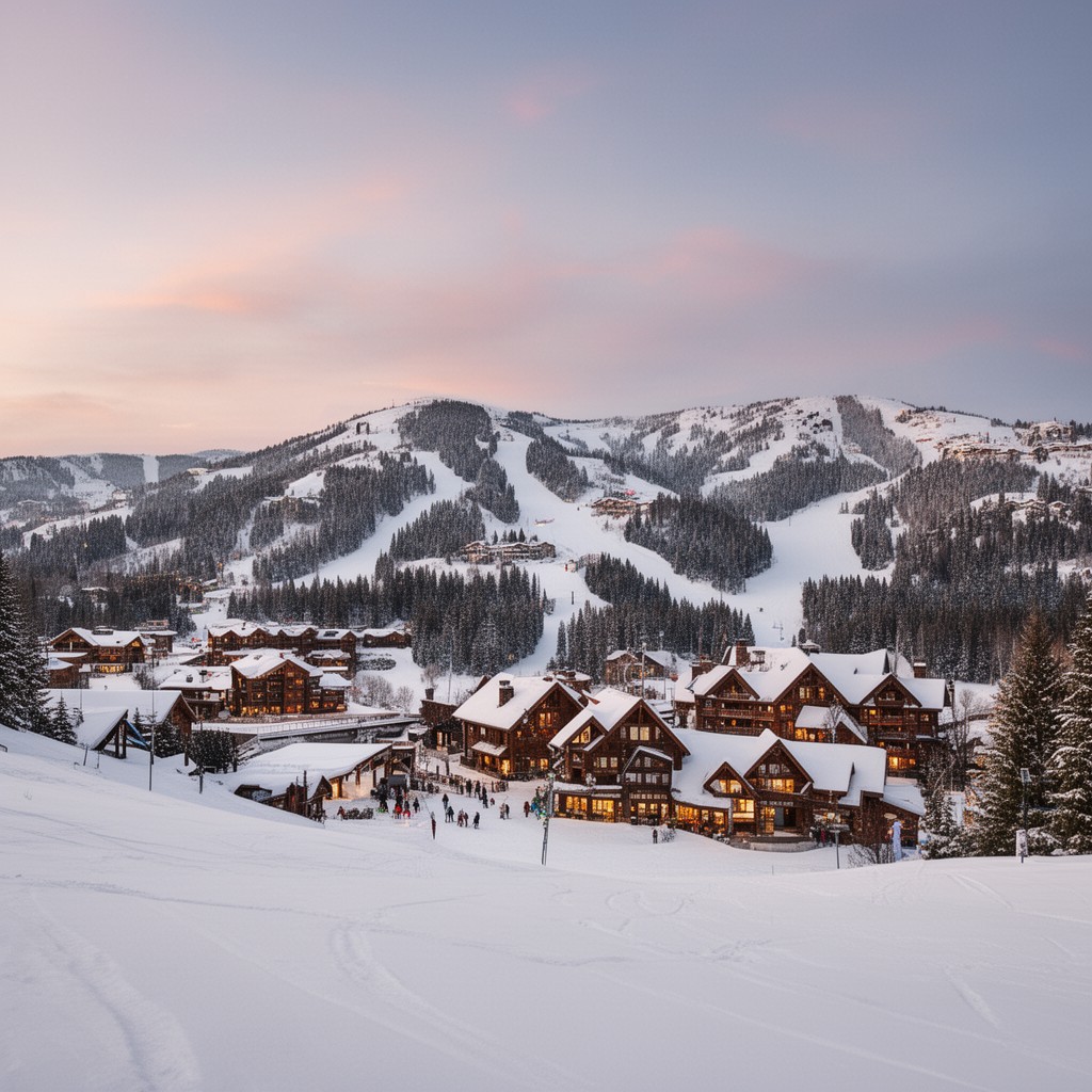 AI-generated illustration of Vail Resorts