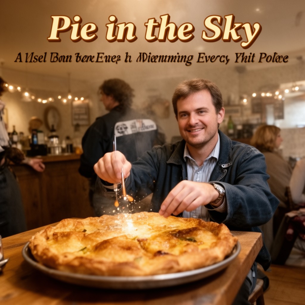 AI-generated illustration of Pie in the Sky