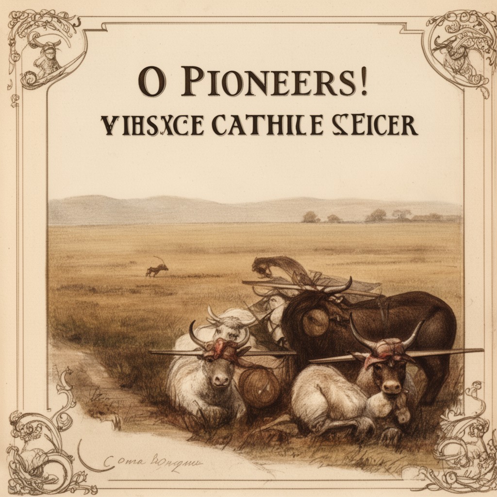 AI-generated illustration of O Pioneers!