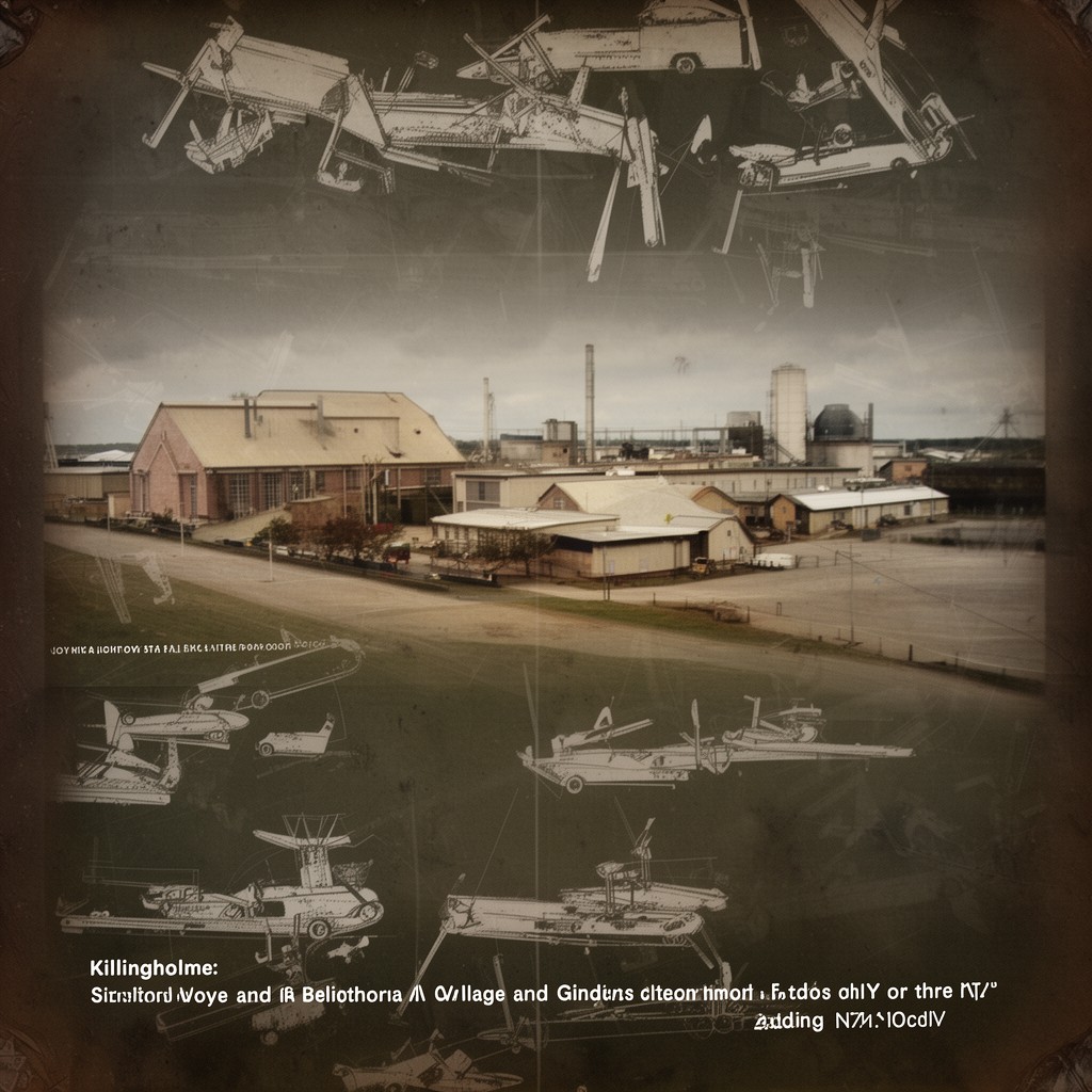 AI-generated illustration of Killingholme