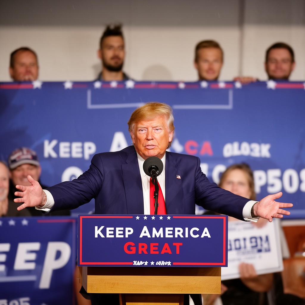 AI-generated illustration of Keep America Great