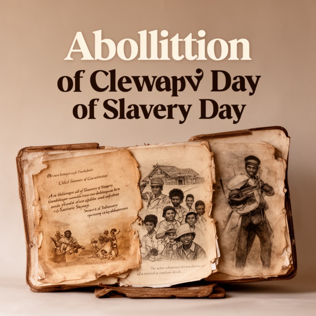 AI-generated illustration of Abolition of Slavery Day