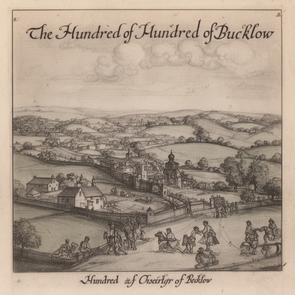 AI-generated illustration of Hundred of Bucklow