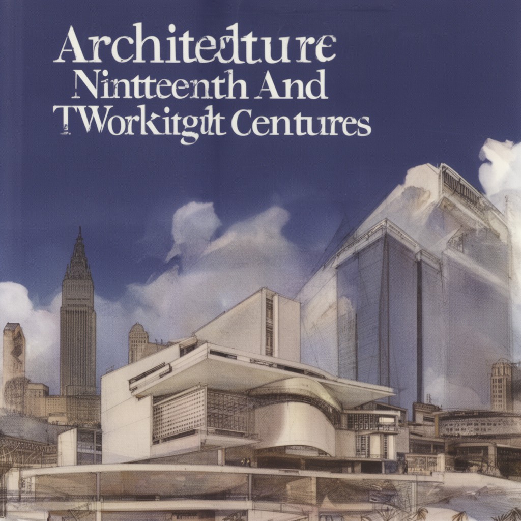 AI-generated illustration of Architecture: Nineteenth and Twentieth Centuries