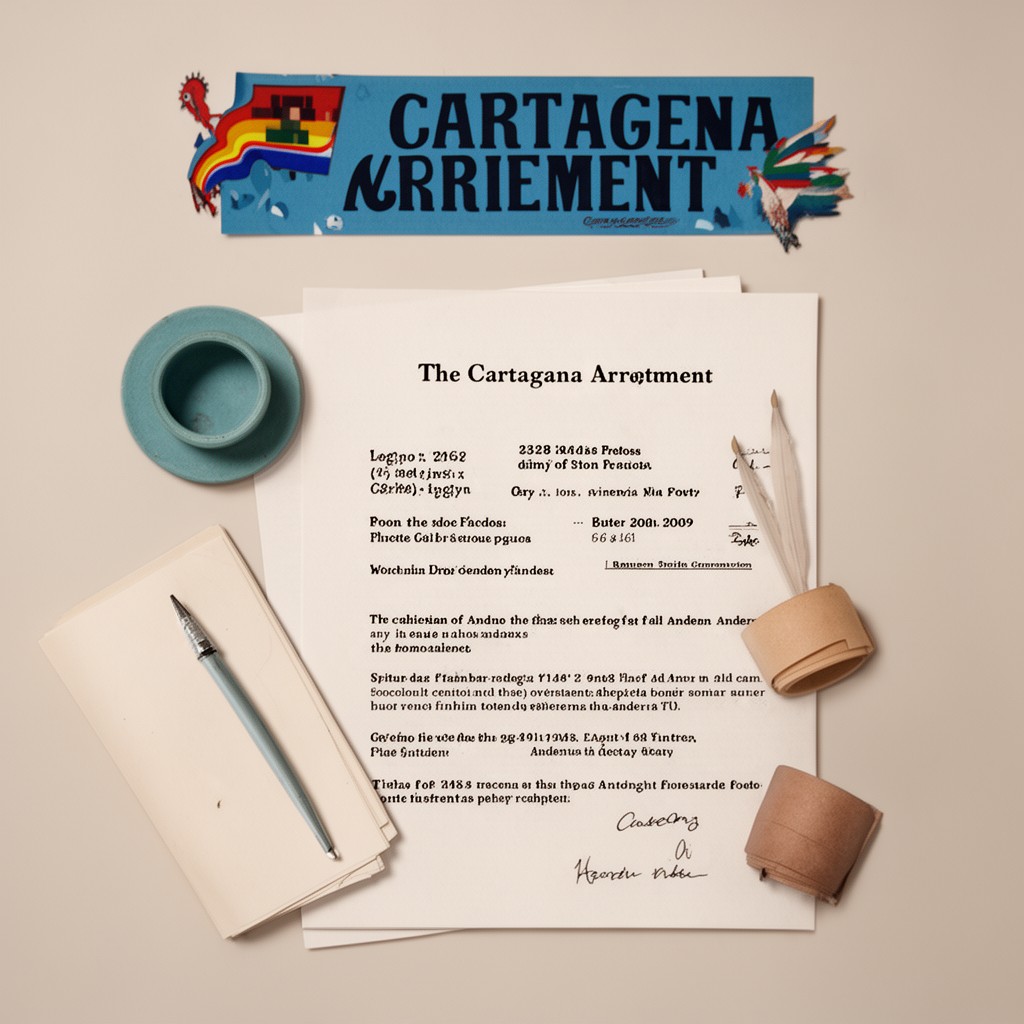 AI-generated illustration of Cartagena Agreement