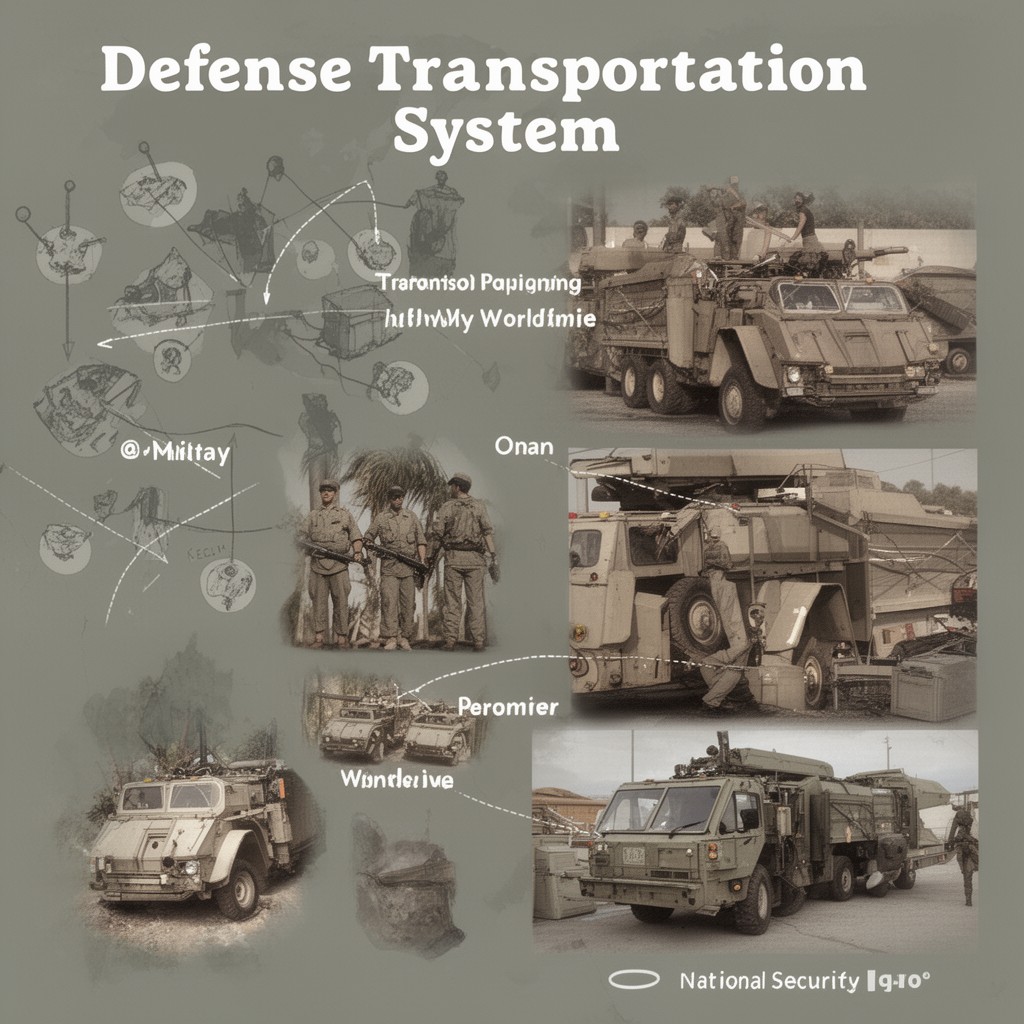 AI-generated illustration of Defense Transportation System