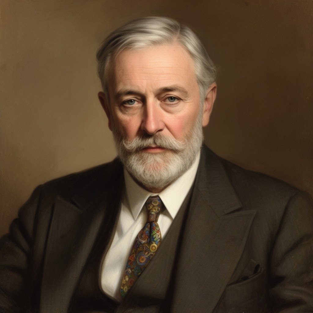 AI-generated illustration of 3rd Earl Russell