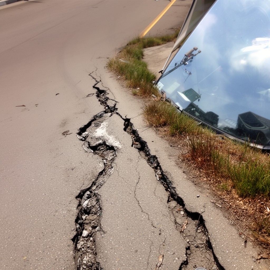 AI-generated illustration of Hayward Fault