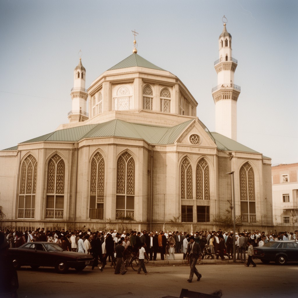 AI-generated illustration of Muslim Mosque, Inc.