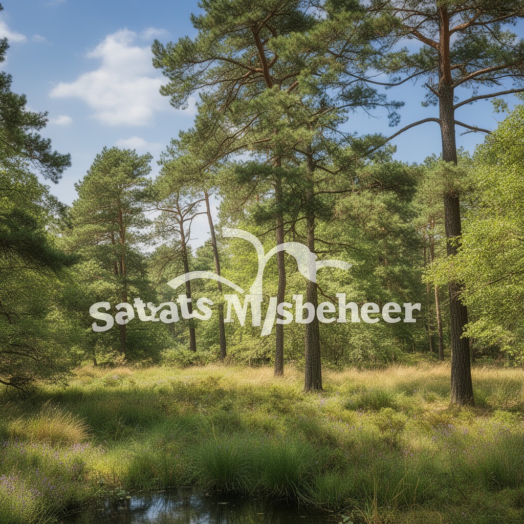 AI-generated illustration of Staatsbosbeheer