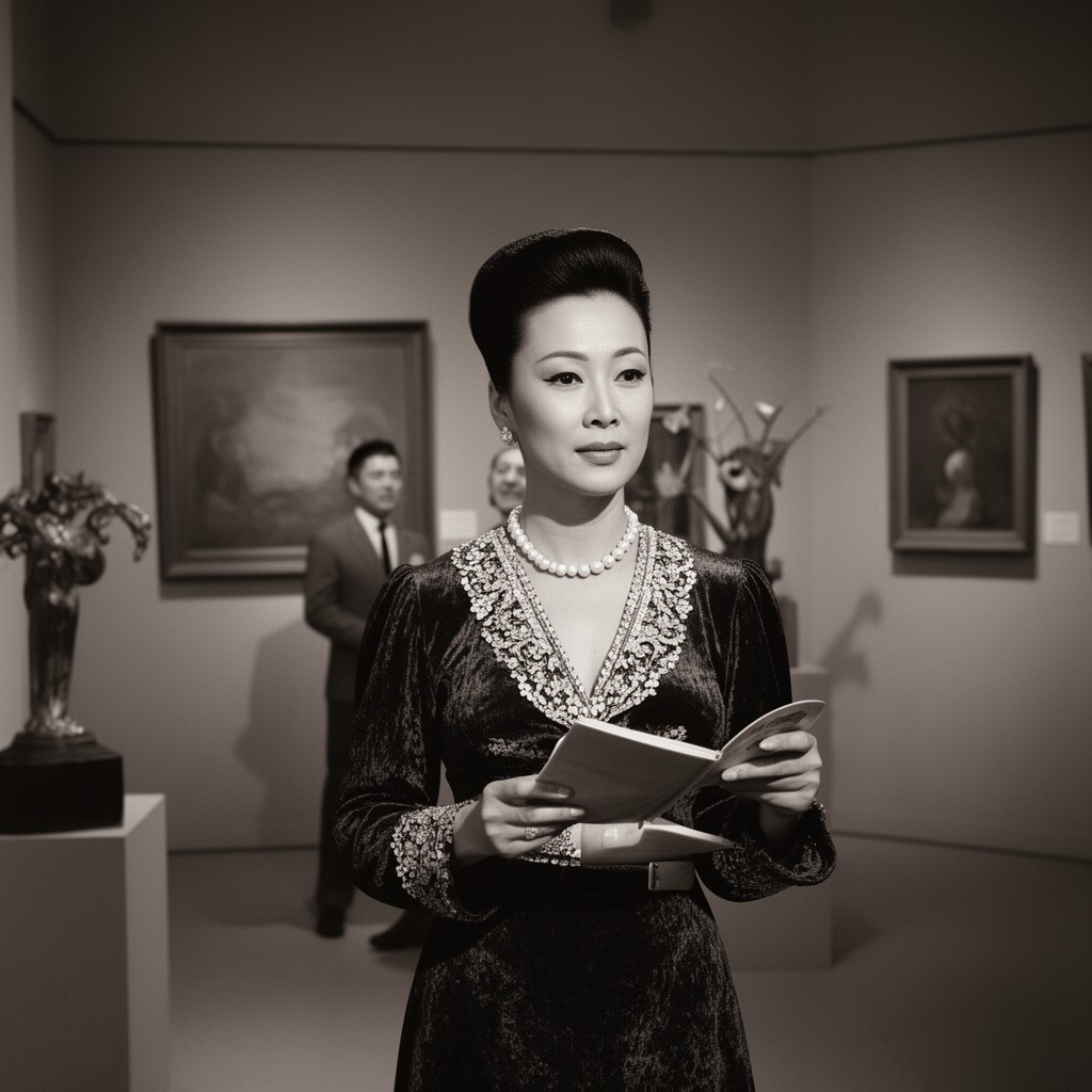 AI-generated illustration of The Gallery of Madame Liu-Tsong