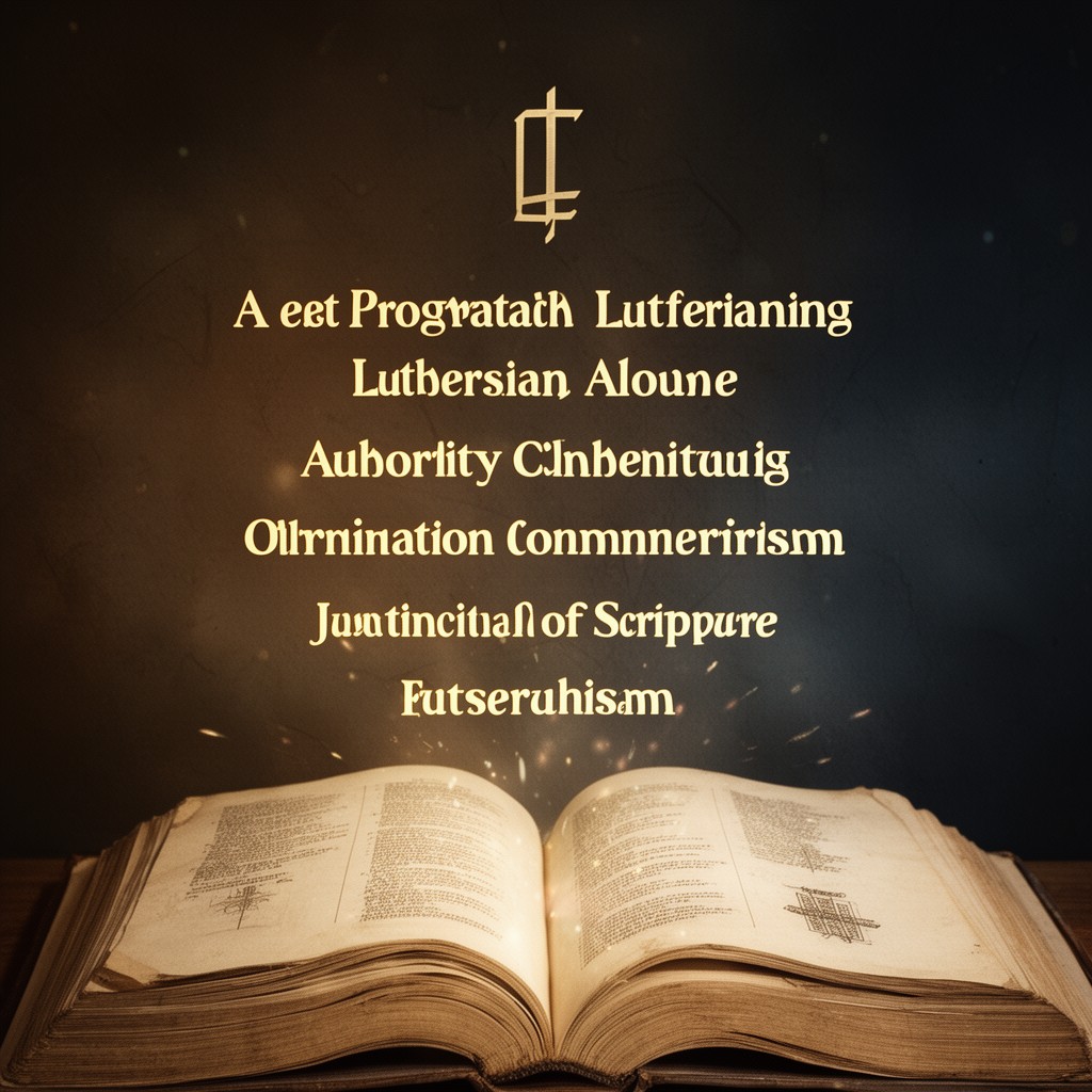 AI-generated illustration of Lutheranism