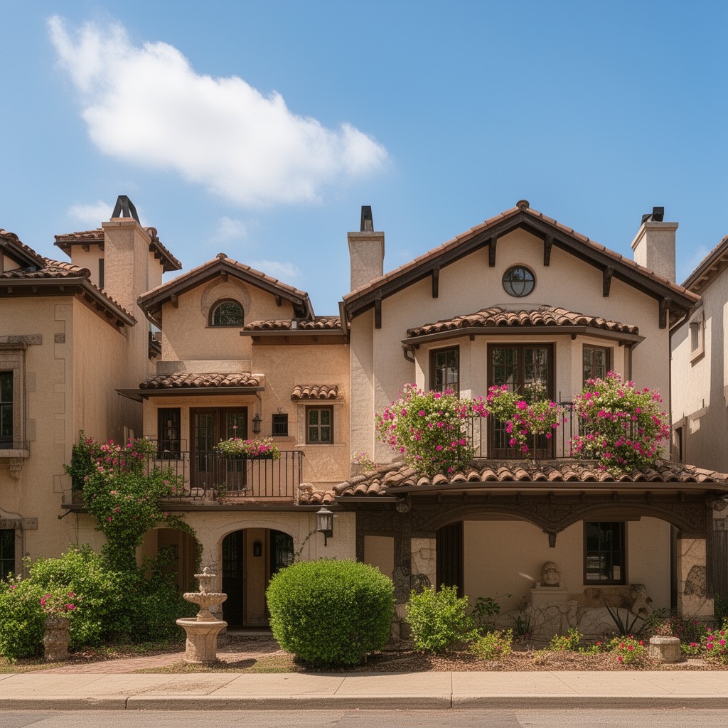 AI-generated illustration of Hollywood Historic District