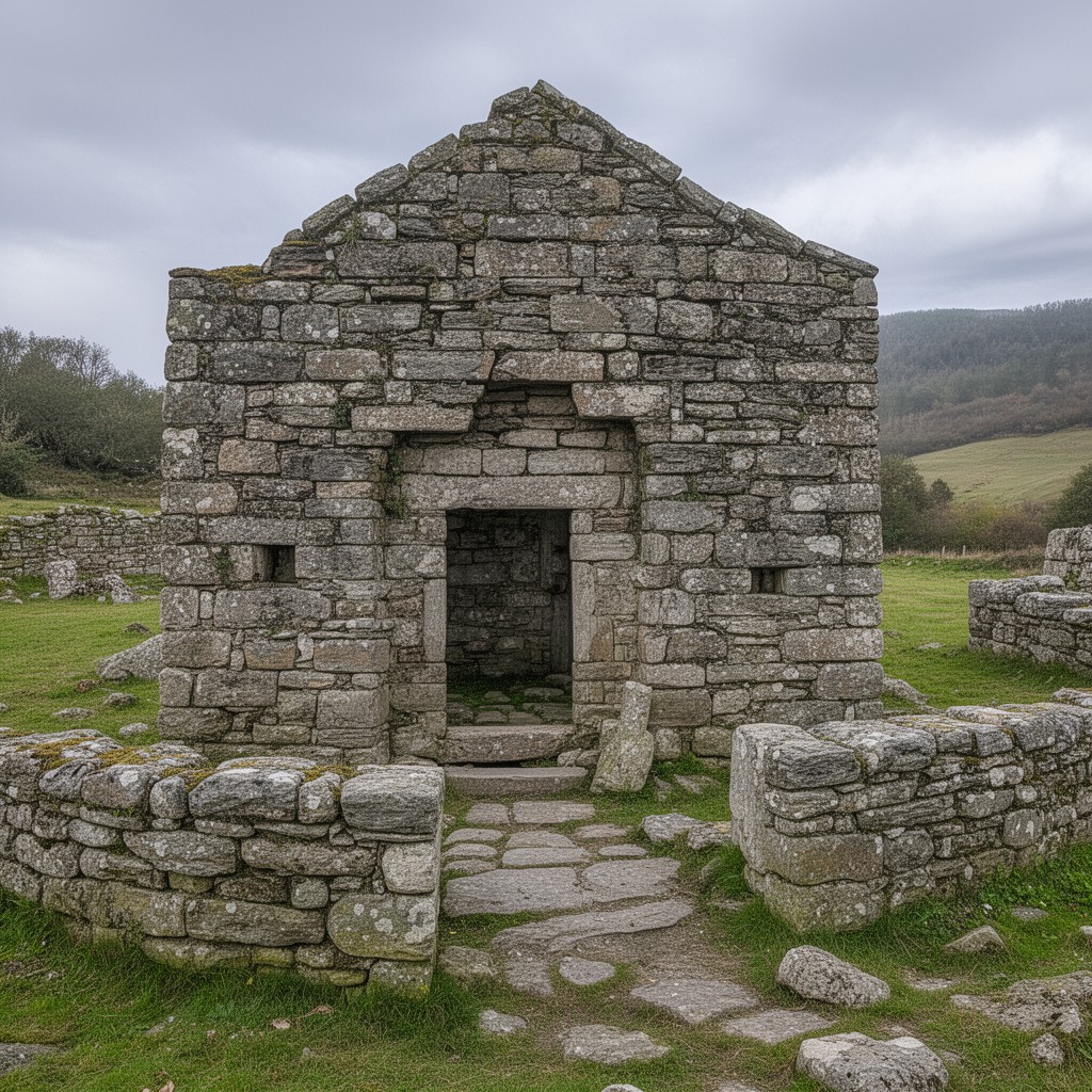 AI-generated illustration of Scheduled Monument of Wales