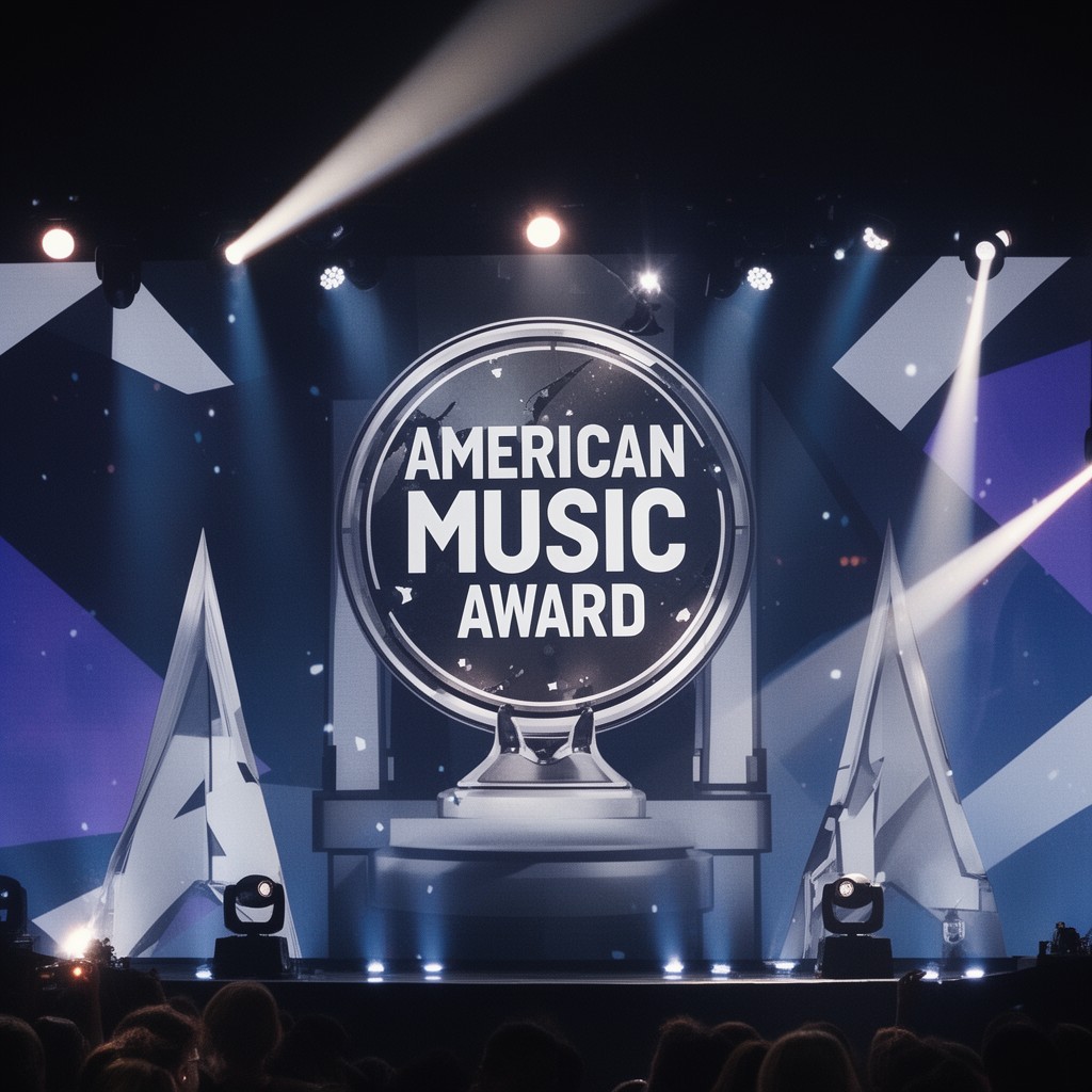 AI-generated illustration of American Music Award