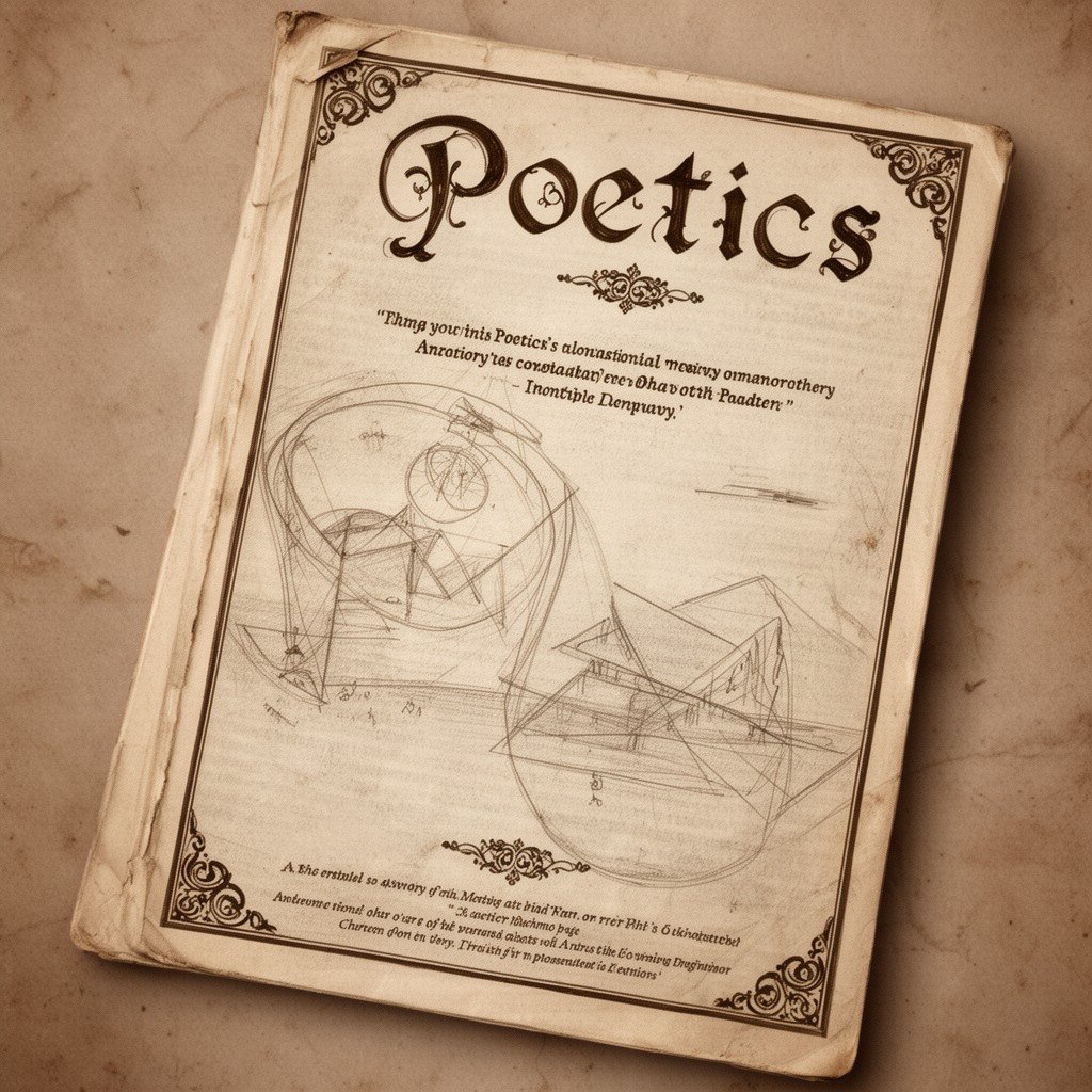 AI-generated illustration of Poetics