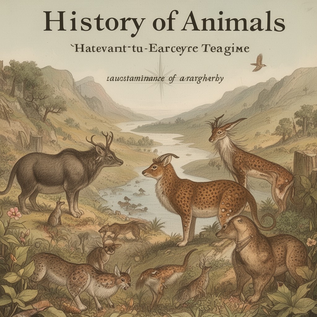 AI-generated illustration of History of Animals