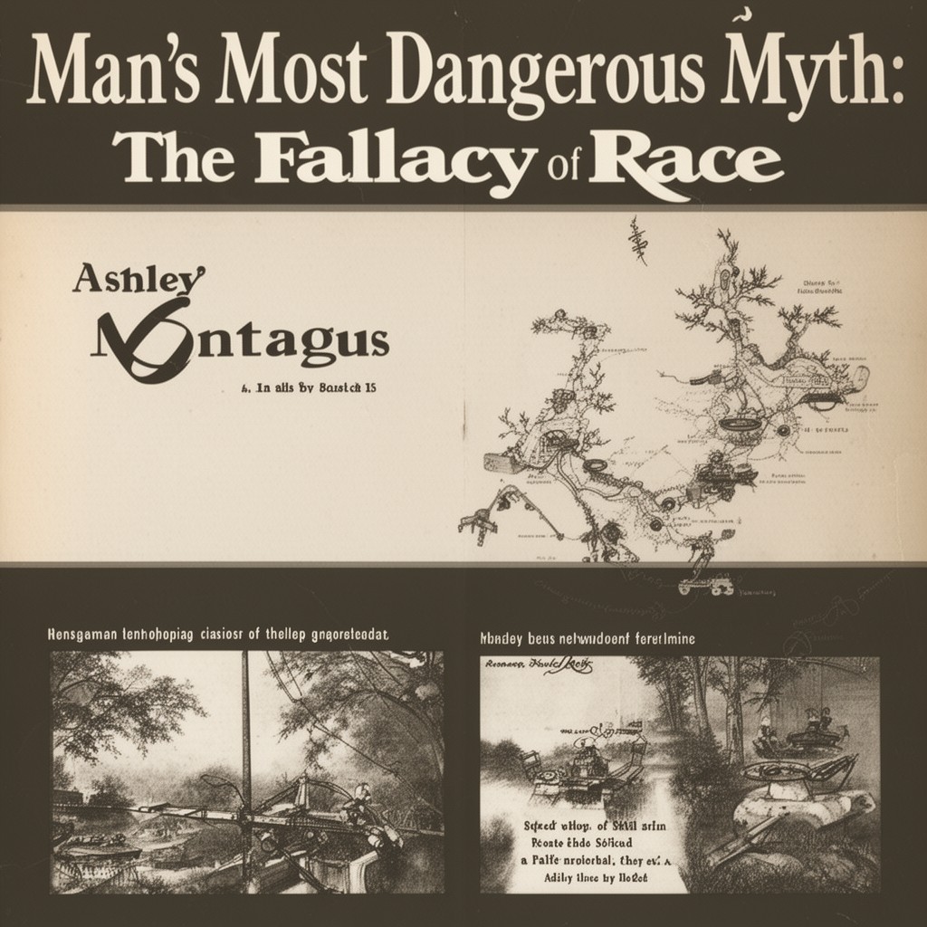 AI-generated illustration of Man’s Most Dangerous Myth: The Fallacy of Race