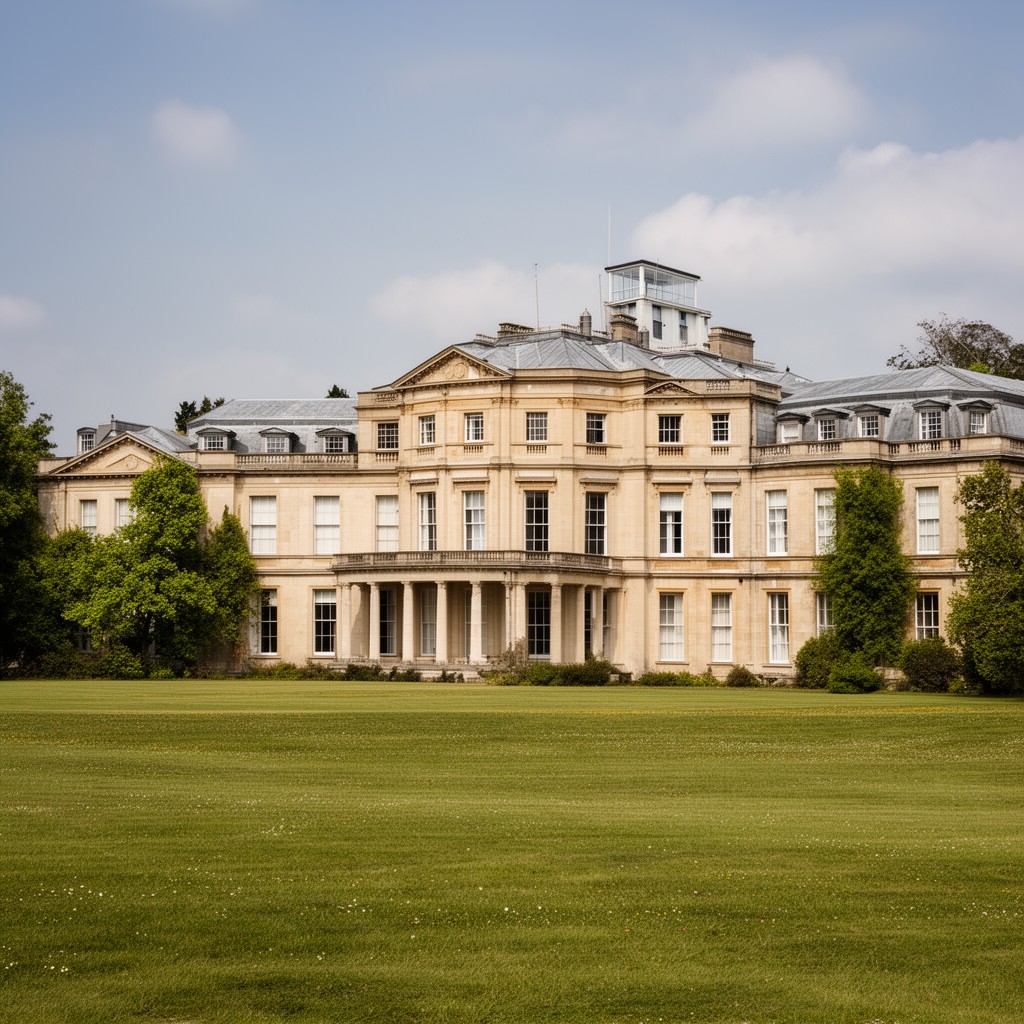 AI-generated illustration of Osterley Park