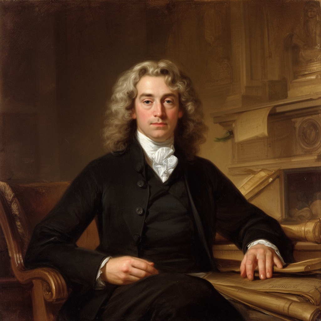 AI-generated illustration of William Adam