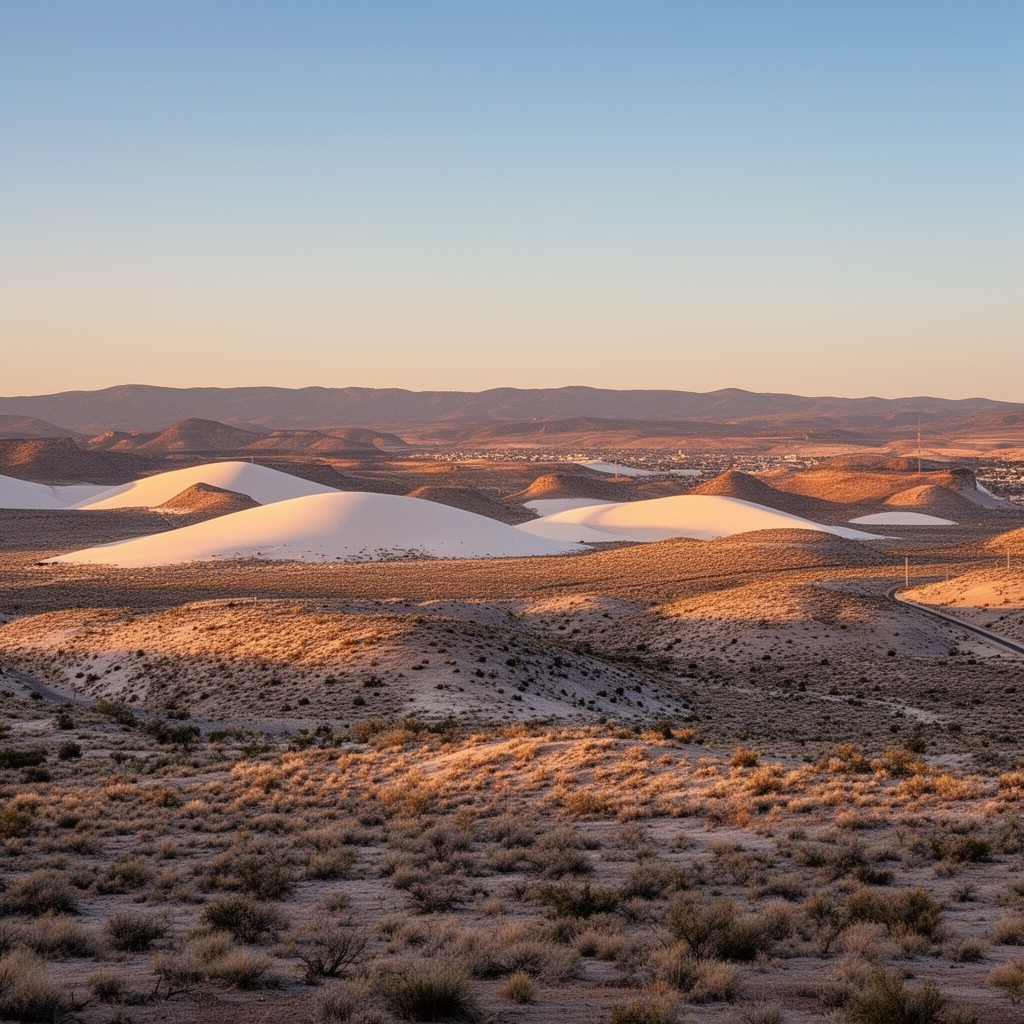 AI-generated illustration of Otero County, New Mexico