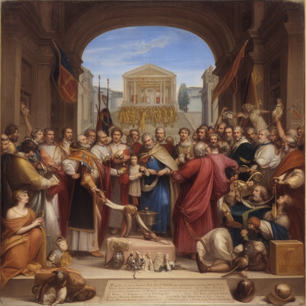 AI-generated illustration of Council of Pisa