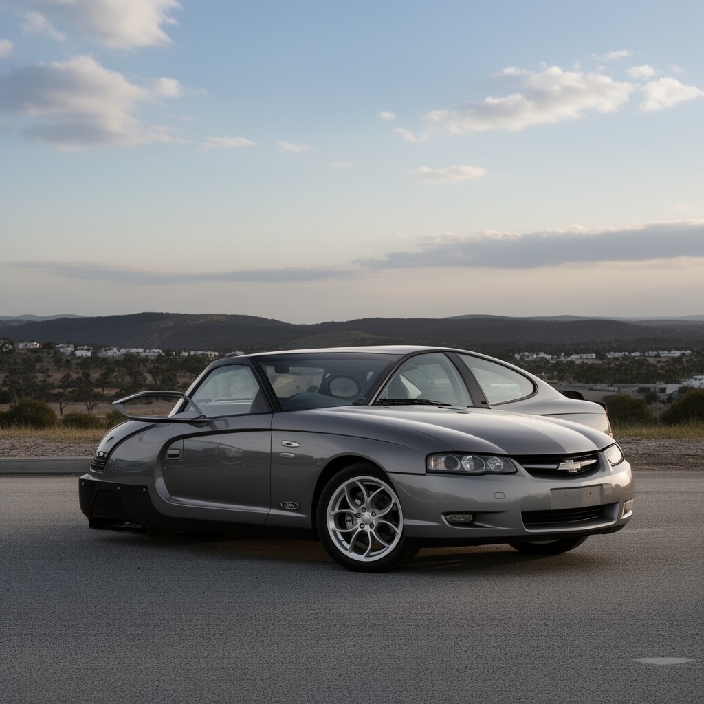 AI-generated illustration of Chevrolet Lumina Coupé