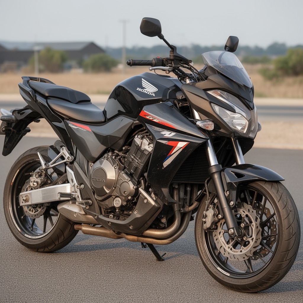 AI-generated illustration of Honda Motorcycle