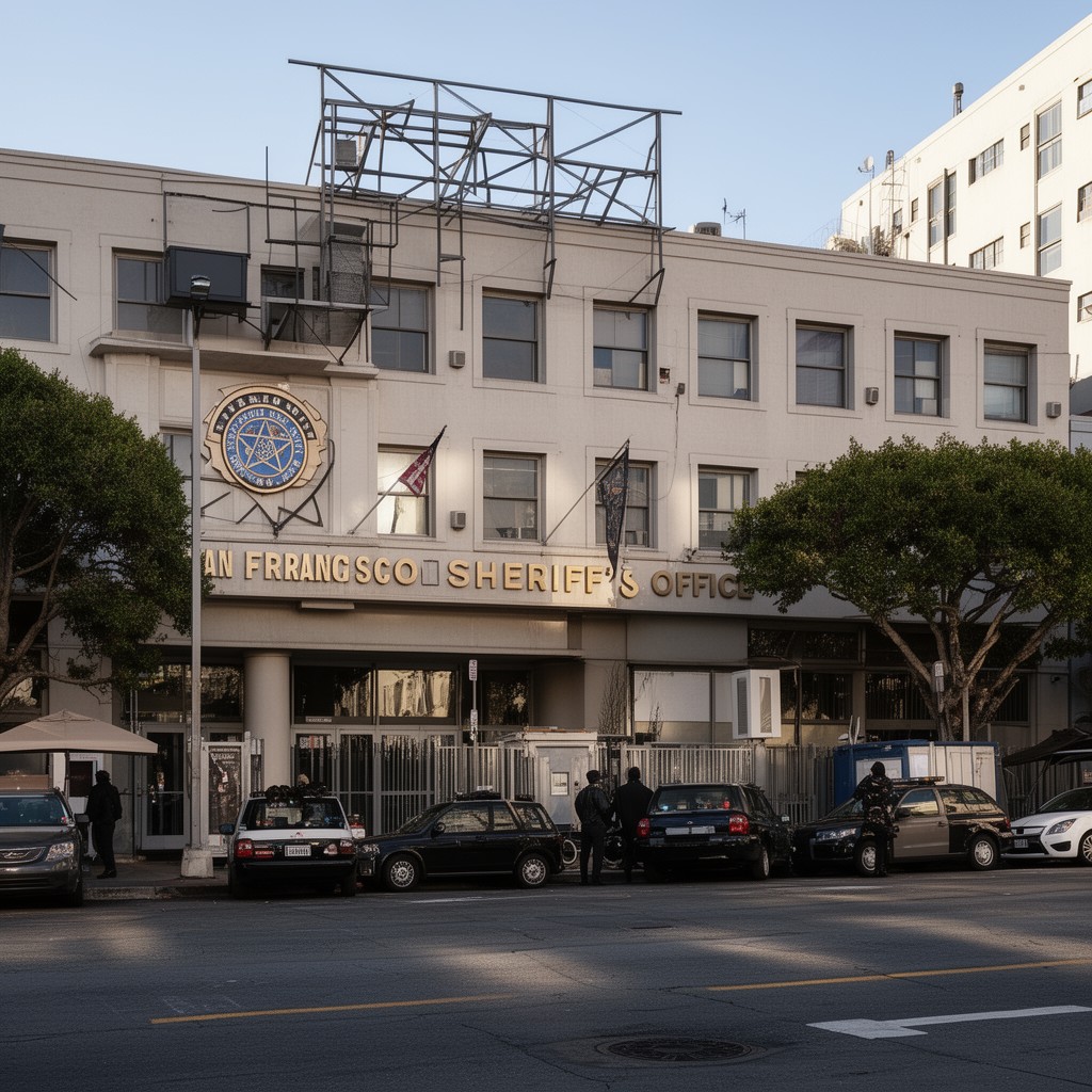AI-generated illustration of San Francisco Sheriff’s Office