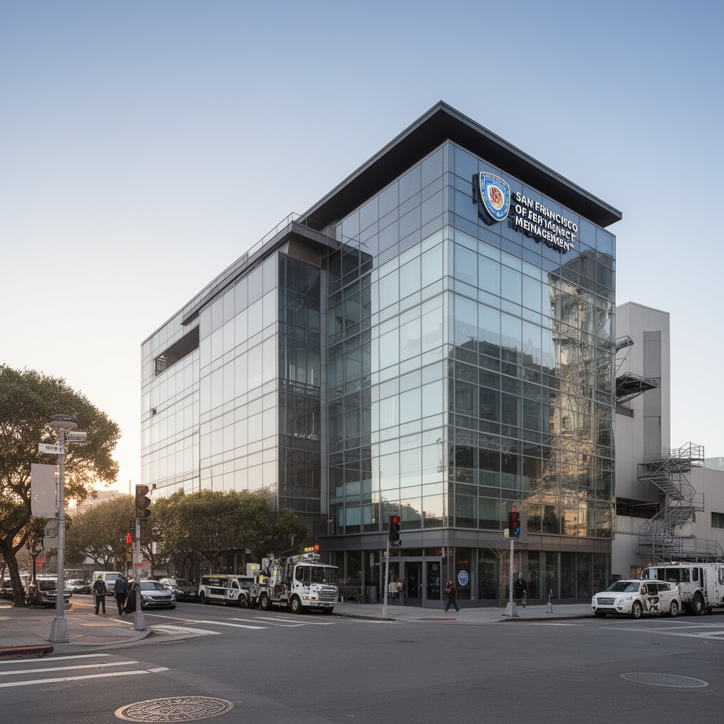 AI-generated illustration of San Francisco Office of Emergency Management