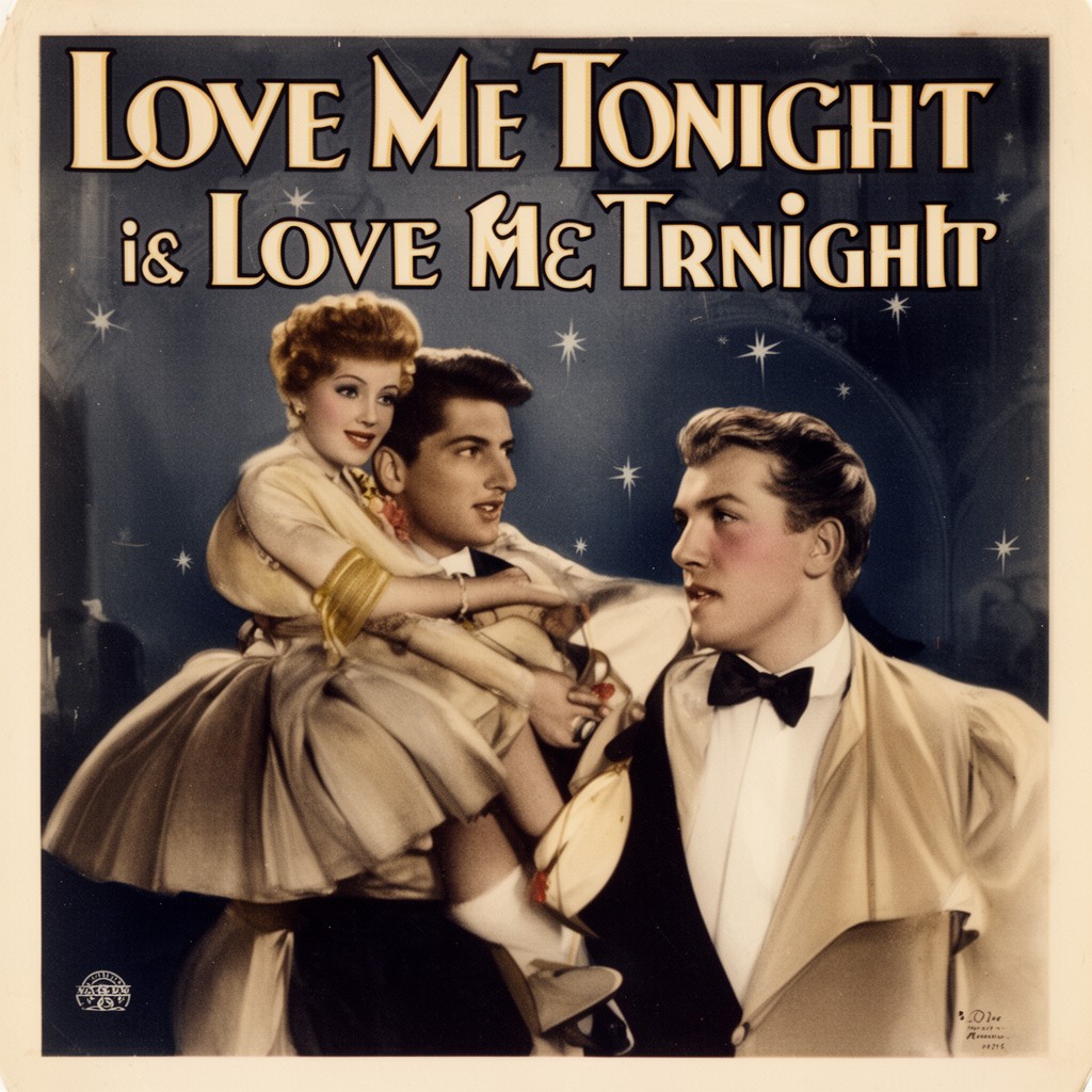 AI-generated illustration of Love Me Tonight