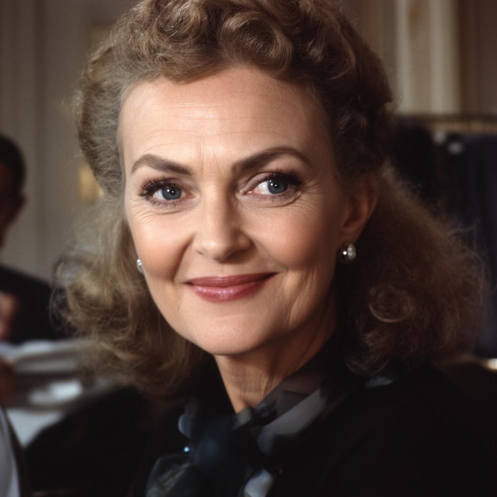 AI-generated illustration of Barbara Harris
