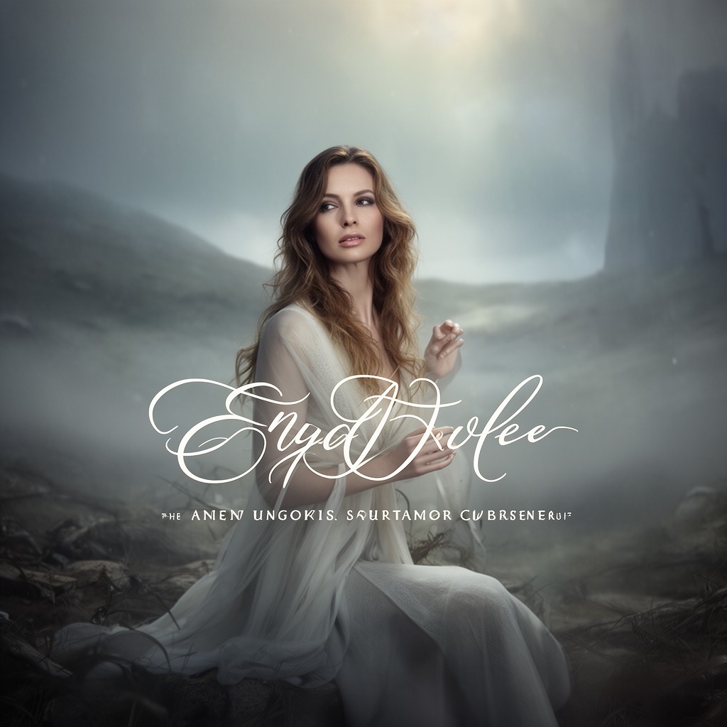 AI-generated illustration of Enya