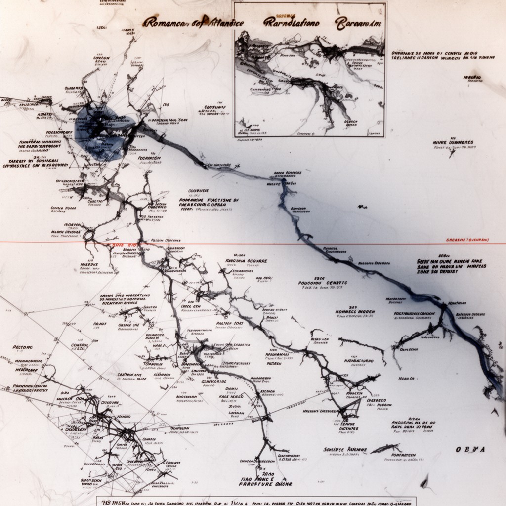 AI-generated illustration of Romanche Fracture Zone