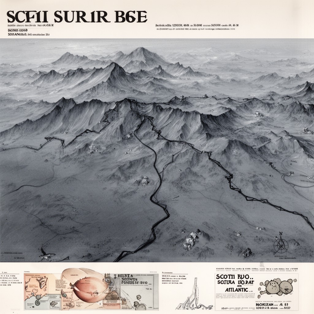 AI-generated illustration of Scotia Ridge