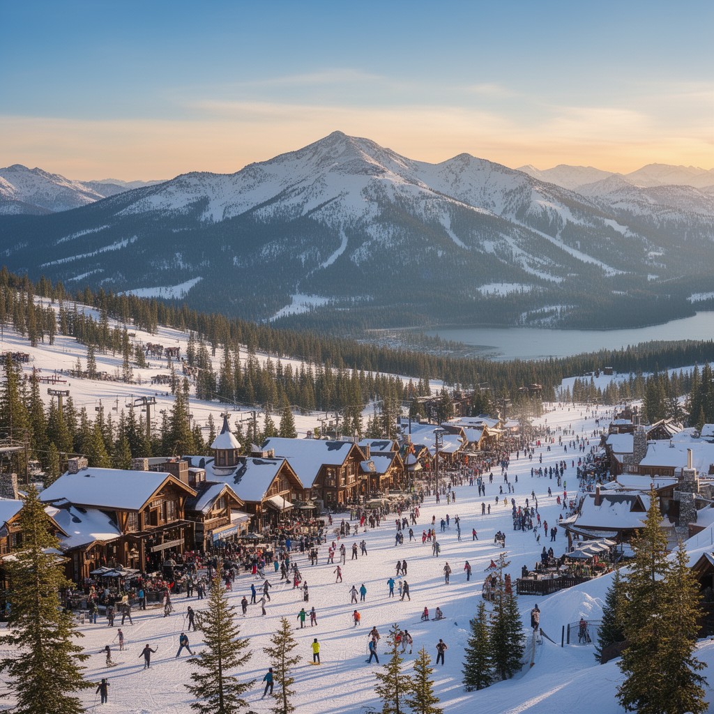 AI-generated illustration of Northstar-at-Tahoe