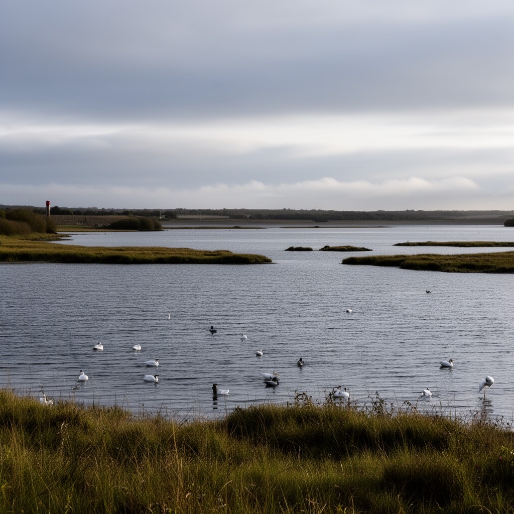 AI-generated illustration of Lough Neagh